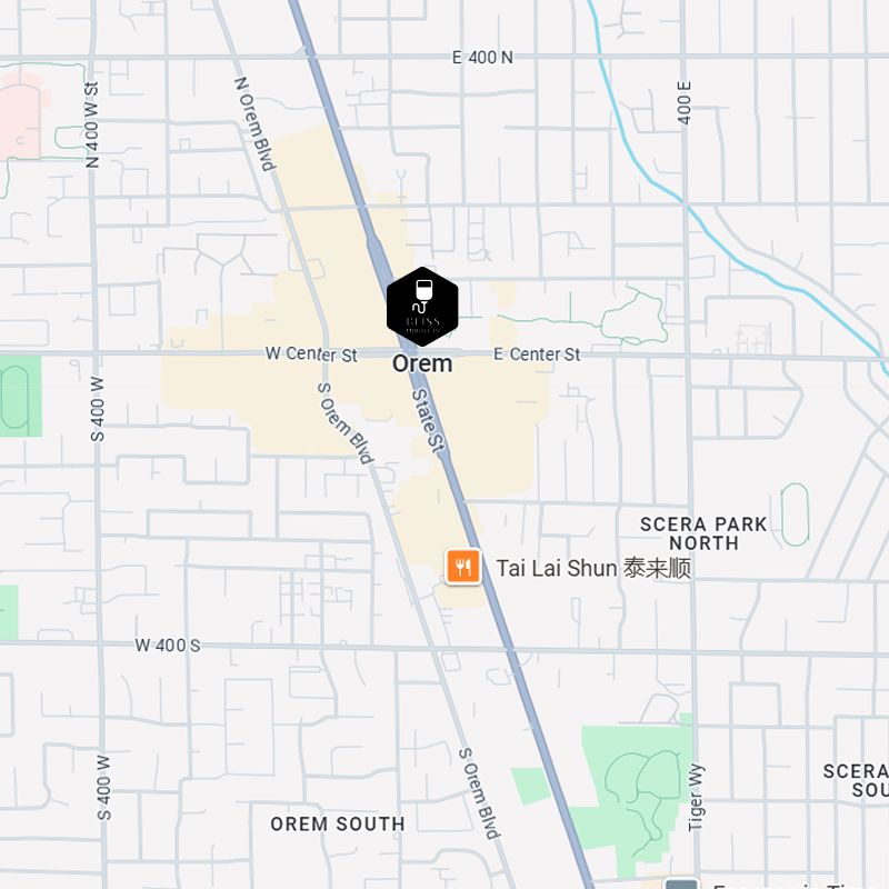 A map showing the location of salt lake city