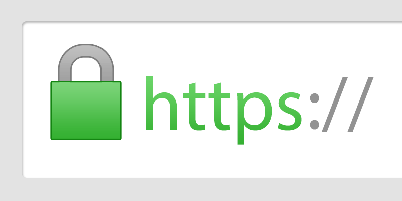 https in address bar