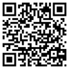 QR code with black and white squares arranged in a pattern.