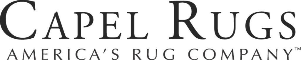 The logo for capel rugs america 's rug company