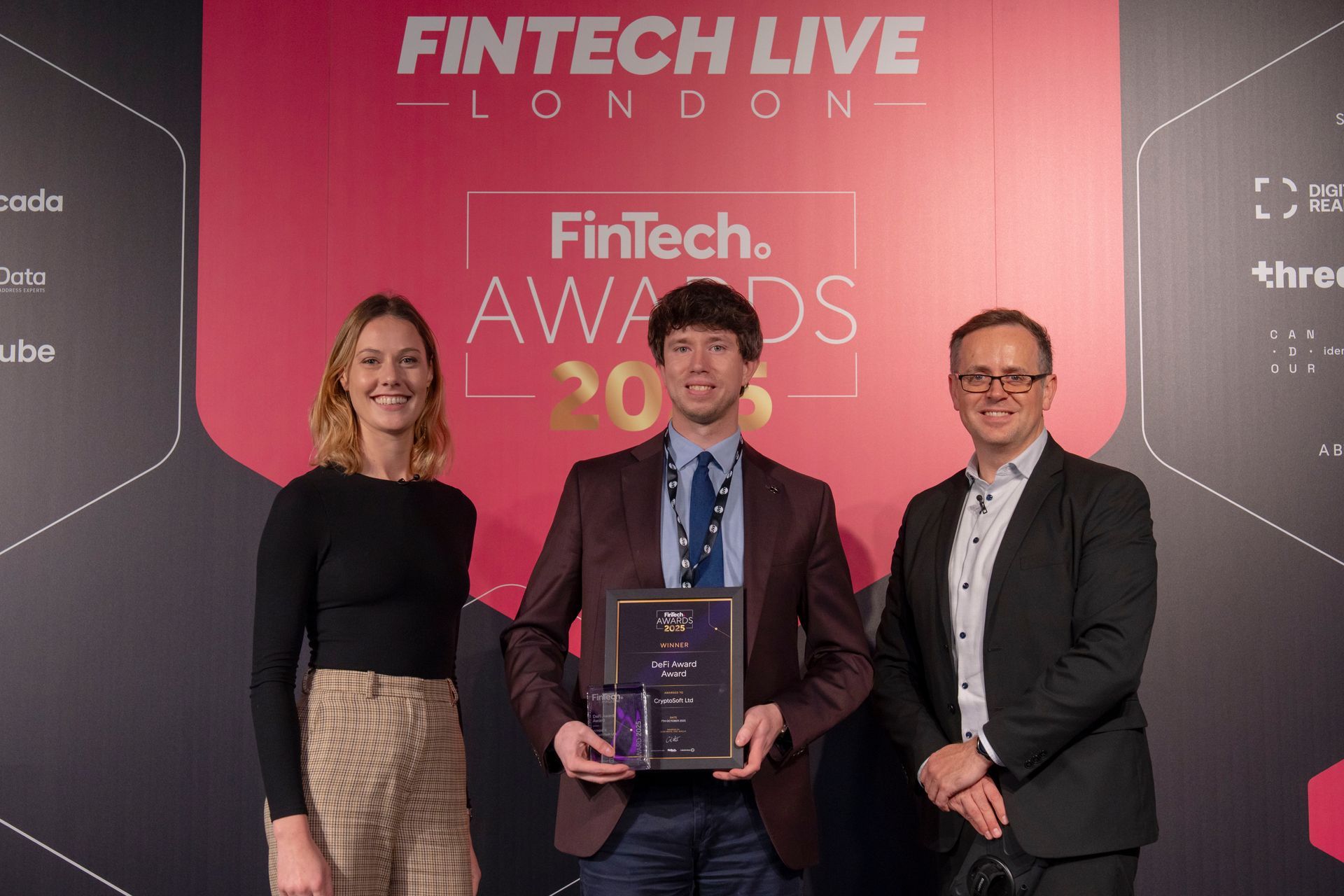CryptoSoft Ltd Wins 'DeFi Award' at the Global Fintech Awards 2025