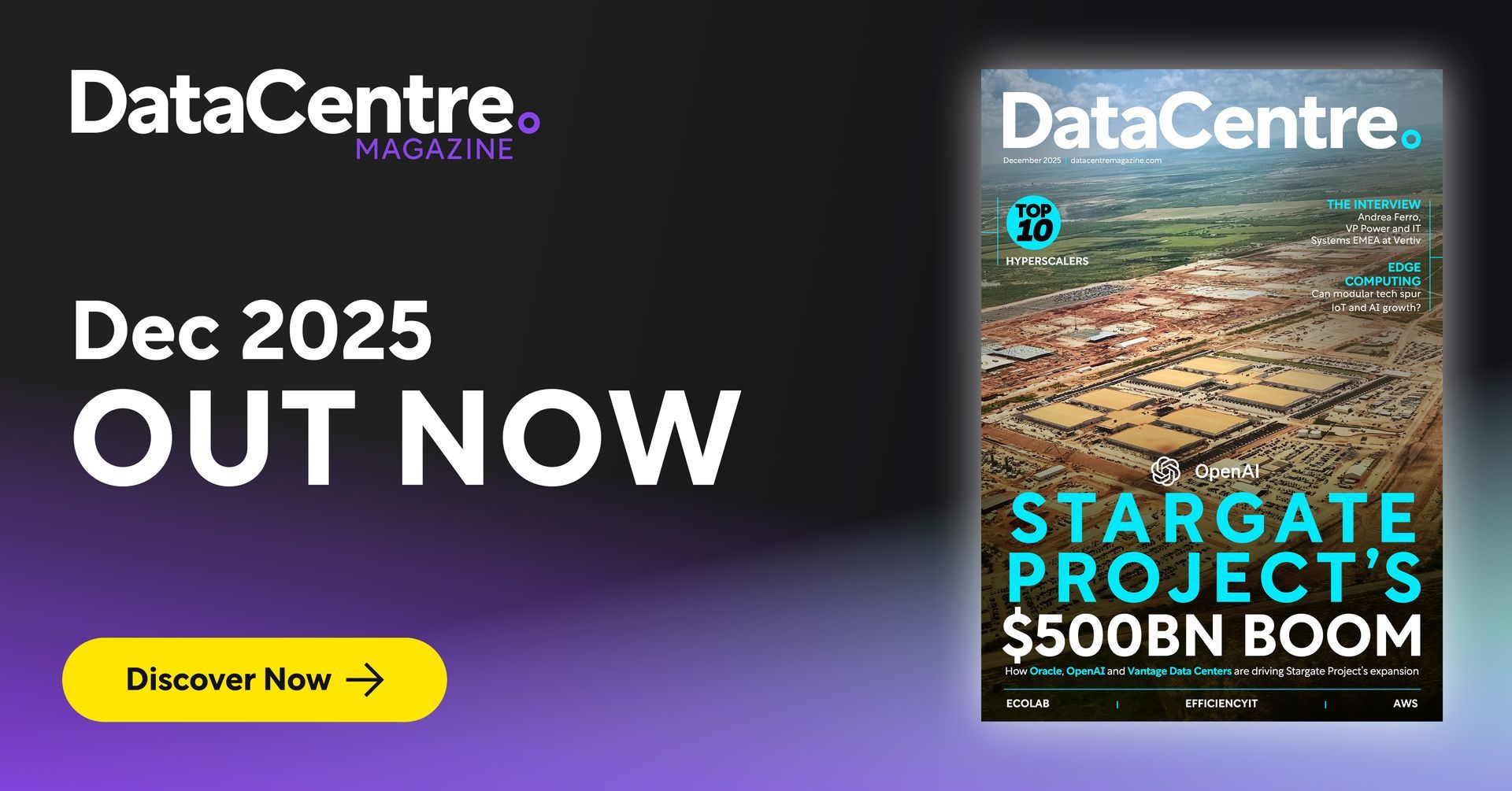 Data Centre Magazine December BizClik Brand