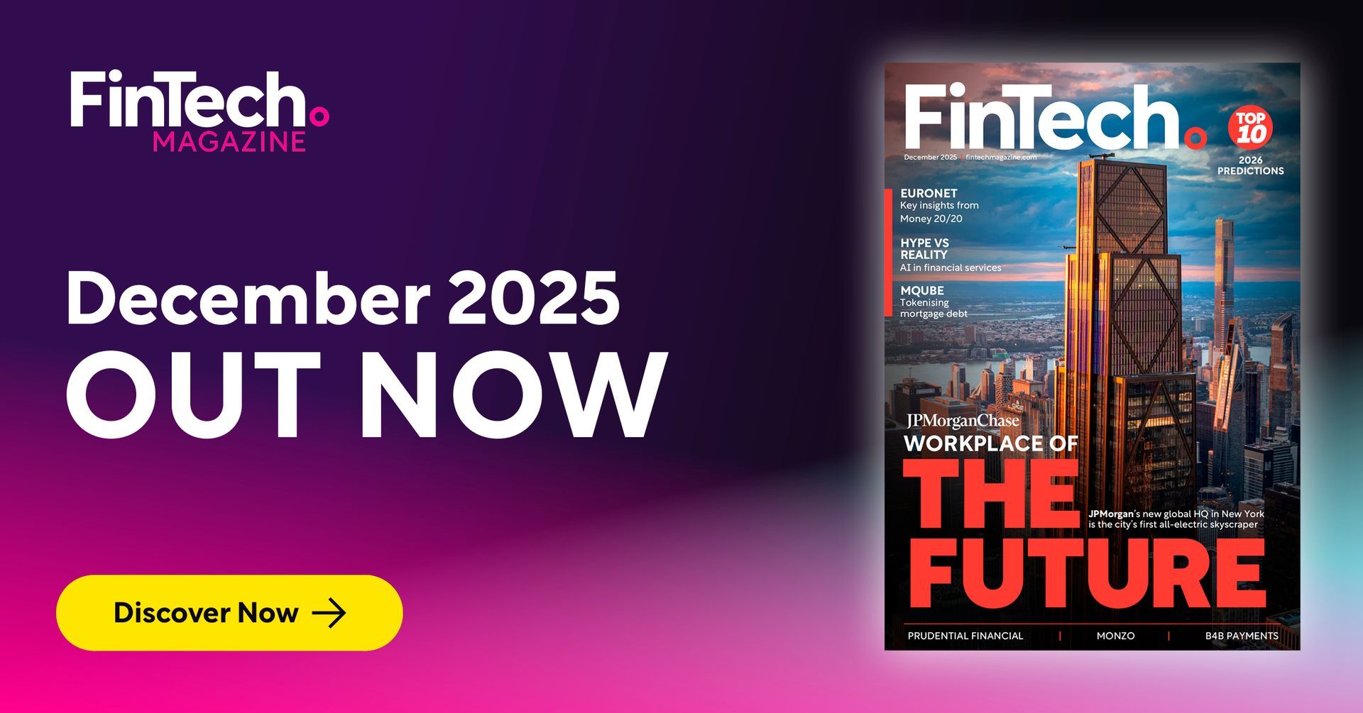 FinTech Magazine, December 2025 issue: 