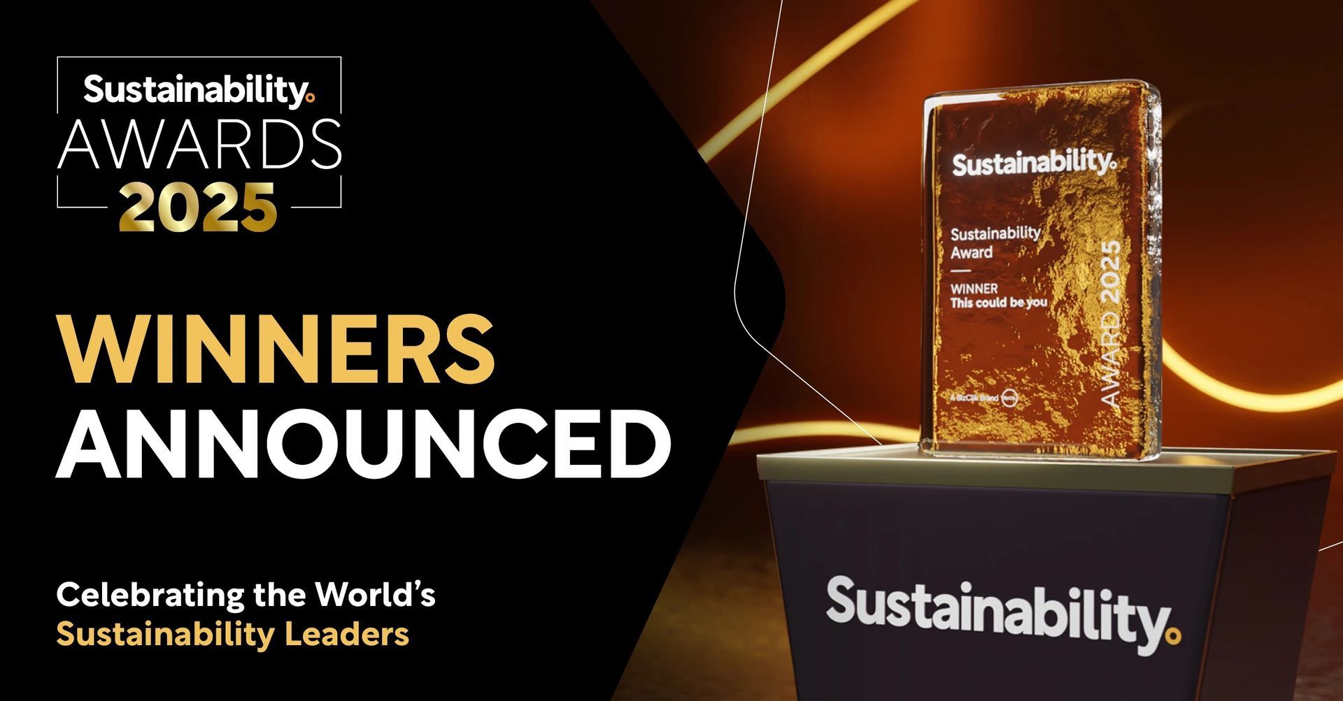 Award winners announced at the Global Sustainability Awards