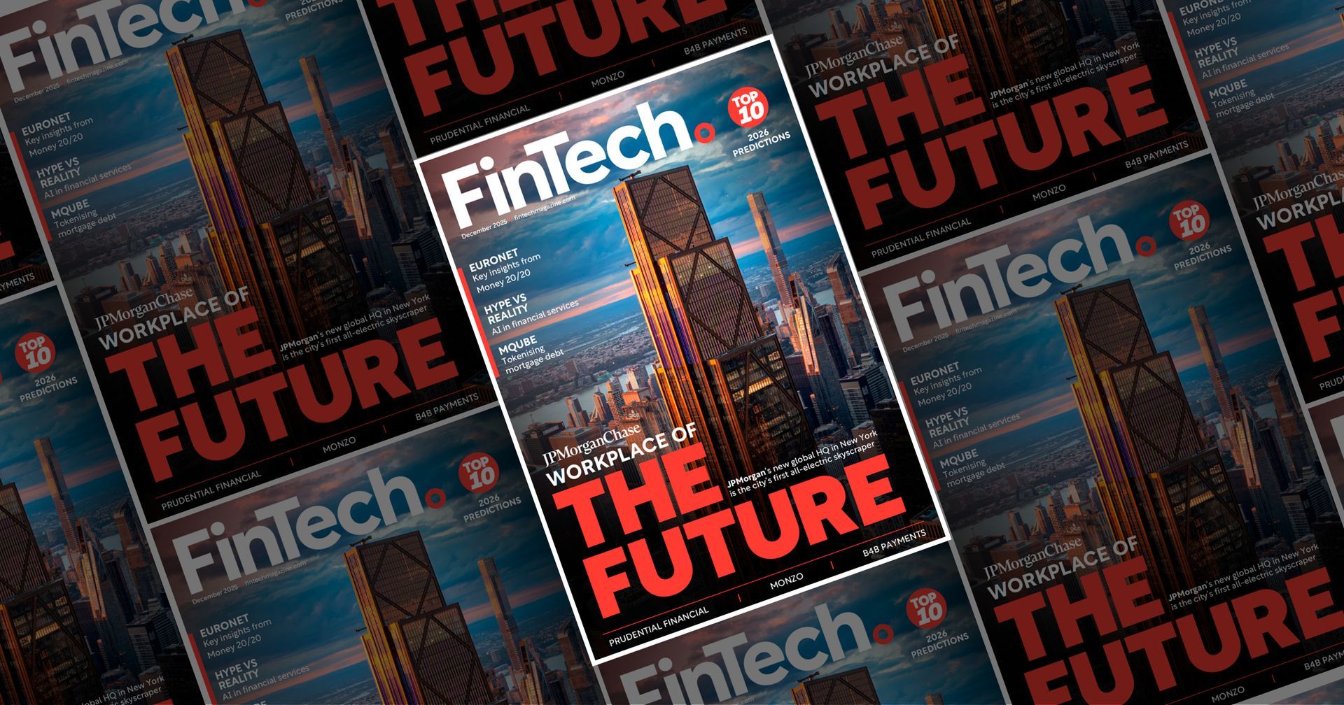FinTech magazine covers with 
