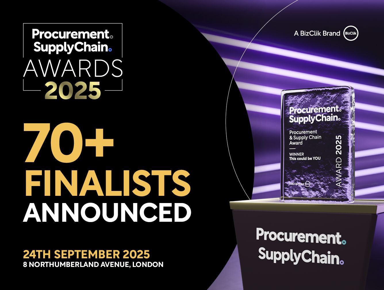 Finalists announced for the Global Procurement & Supply Chain Awards 2025 - image