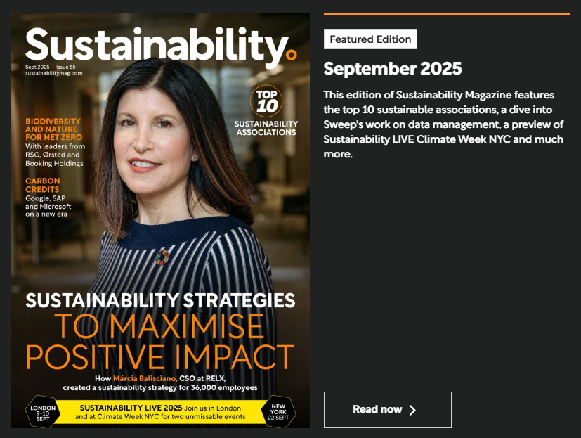 September Edition of Sustainability Magazine: 1/2 Edition