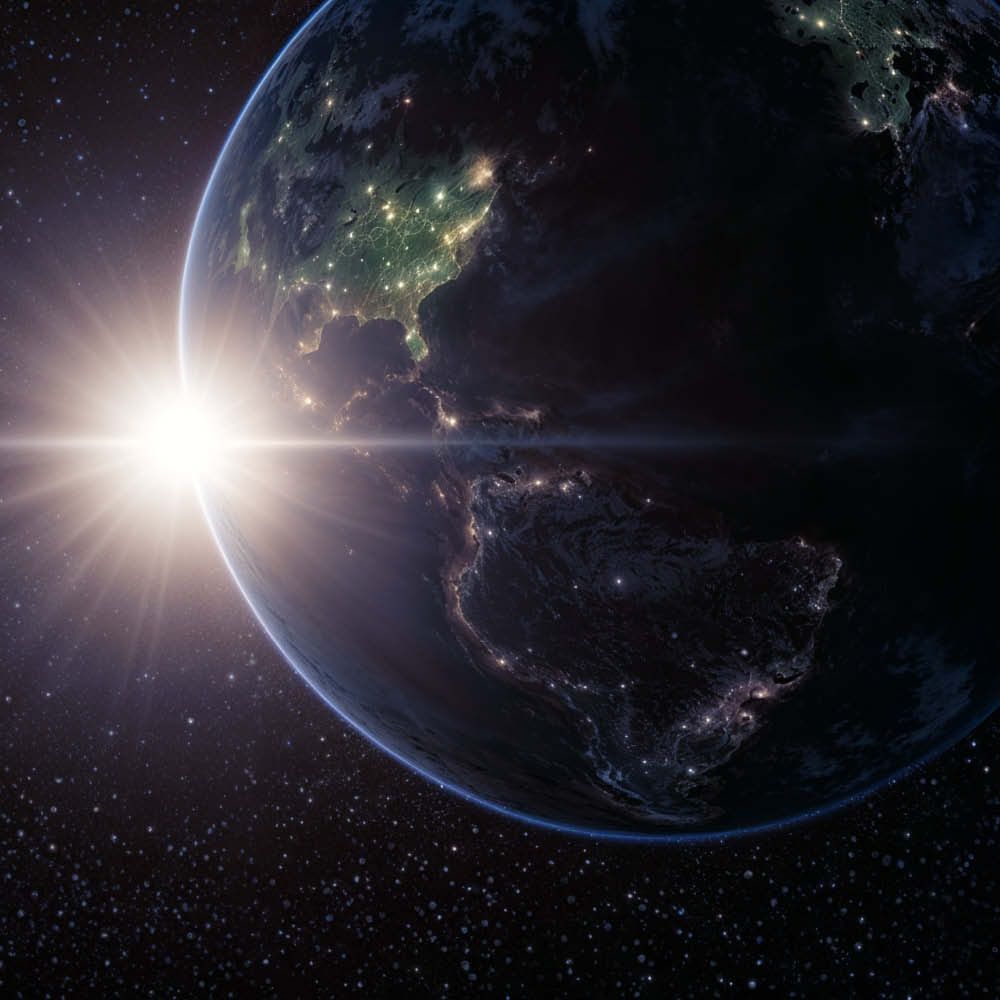 A man is giving a presentation in front of a crowd at sustainability live london.