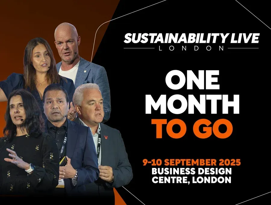 One month to go until Sustainability LIVE London 2025