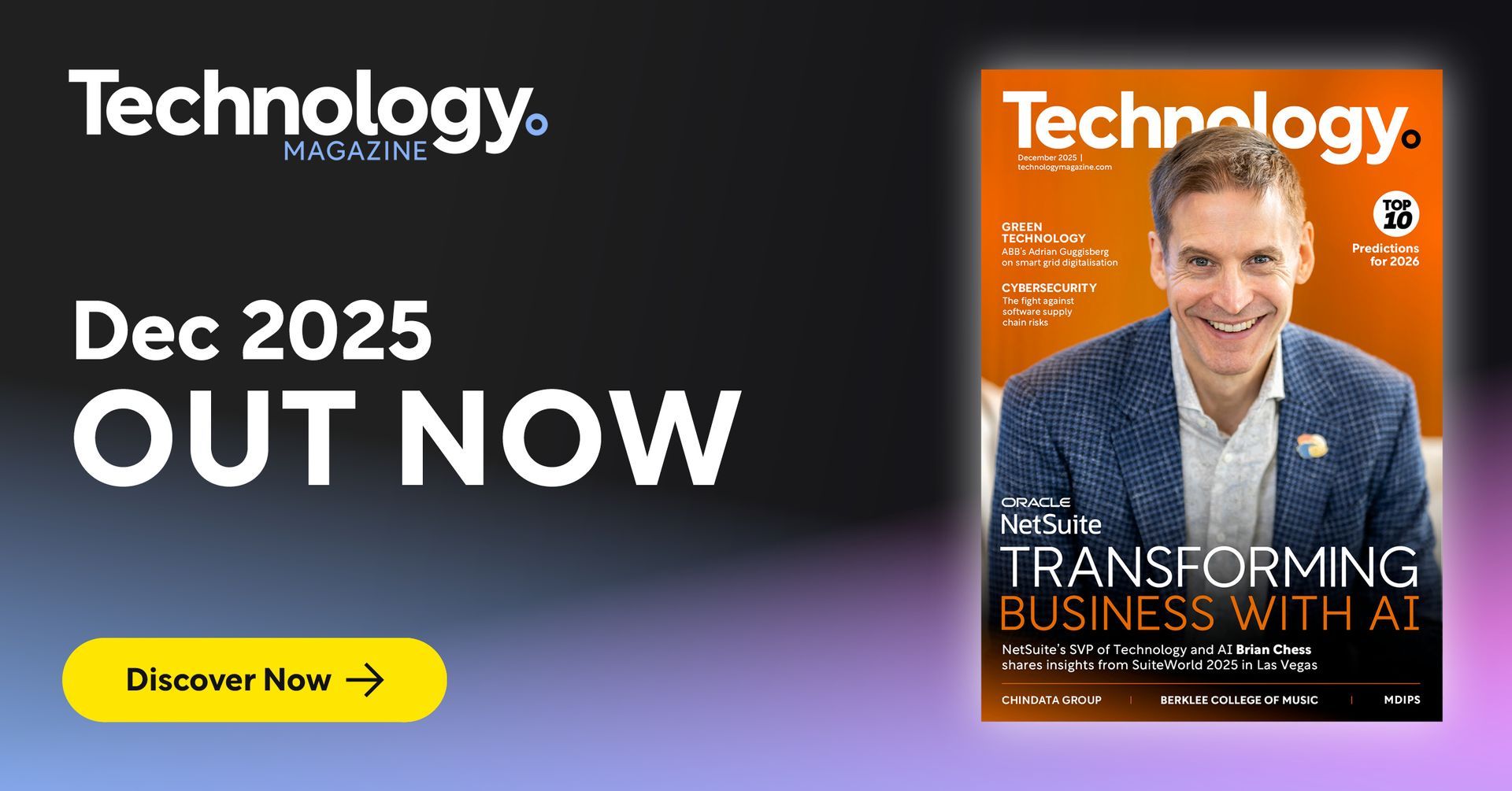 Technology Magazine December Out Now BizClik Brand