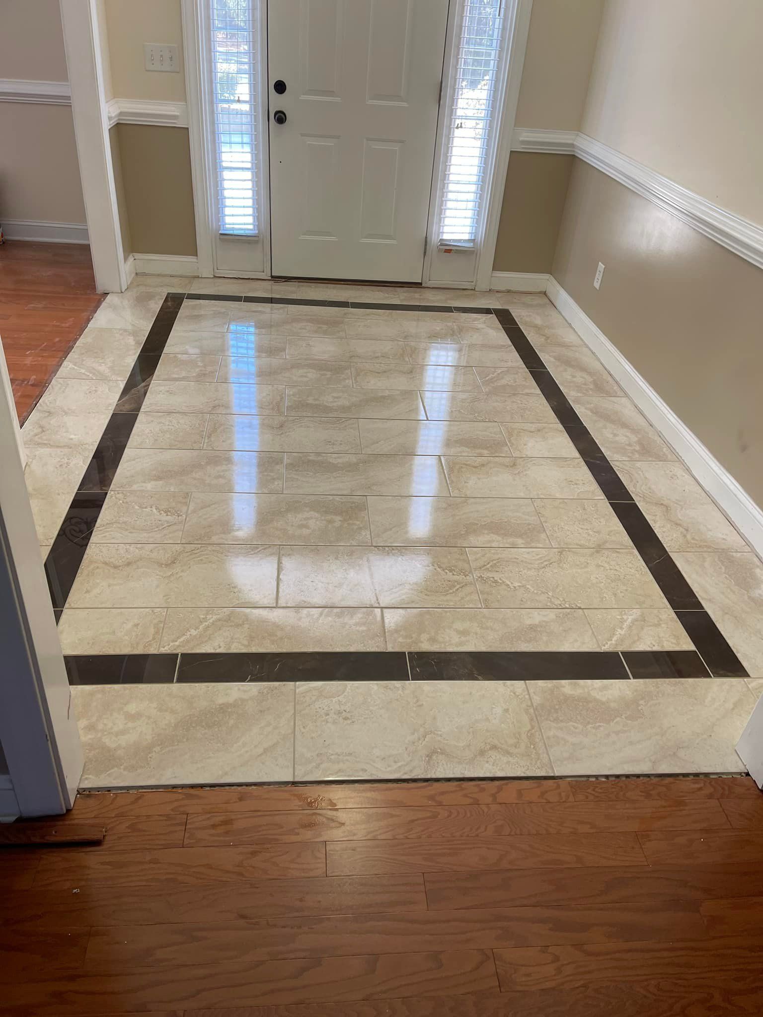 Living Room Tiles — Columbia, SC — Corley Brothers Tile Setting LLC