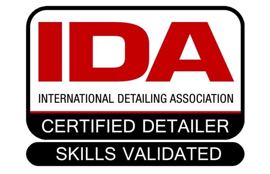The logo for the international detailing association certified detailer