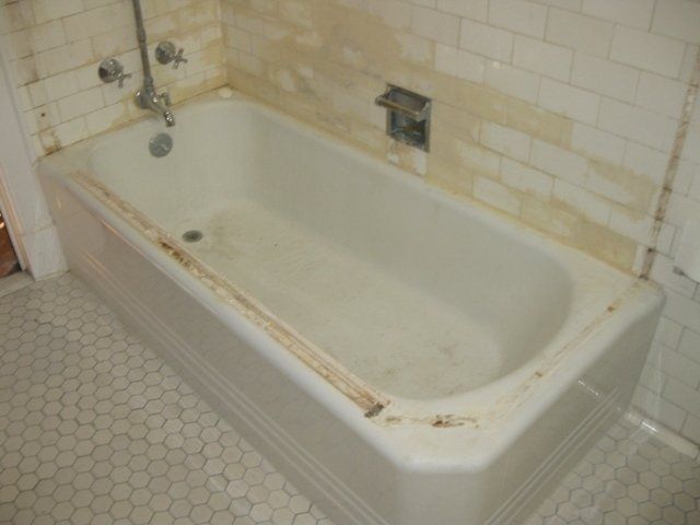 Steel Tub Before