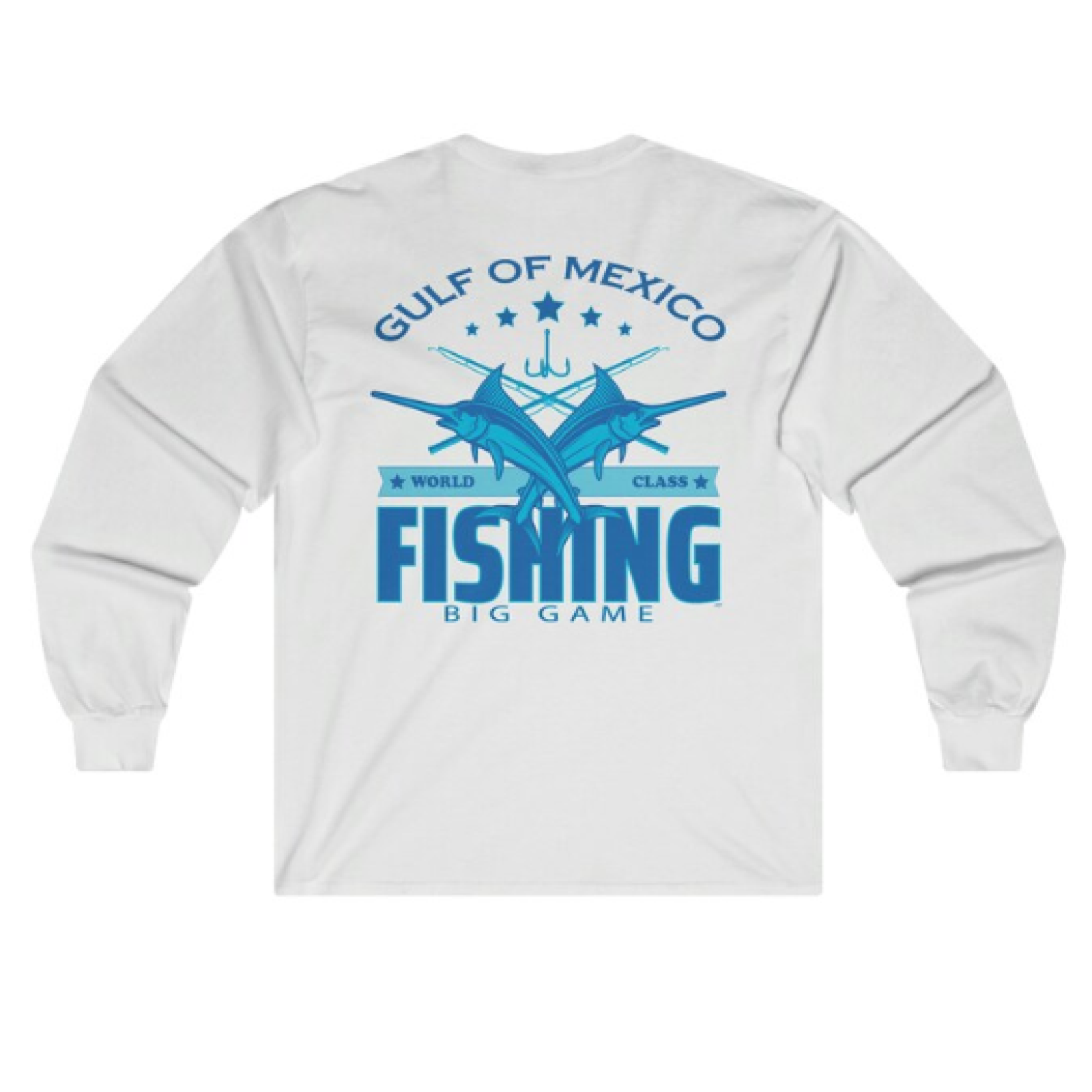Gulf of Mexico Big Game Fishing long sleeve t-shirt