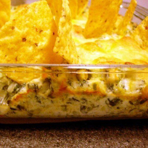 Zesty Mexican flavors melds with artichokes, chiles and spinach for a new favorite dip