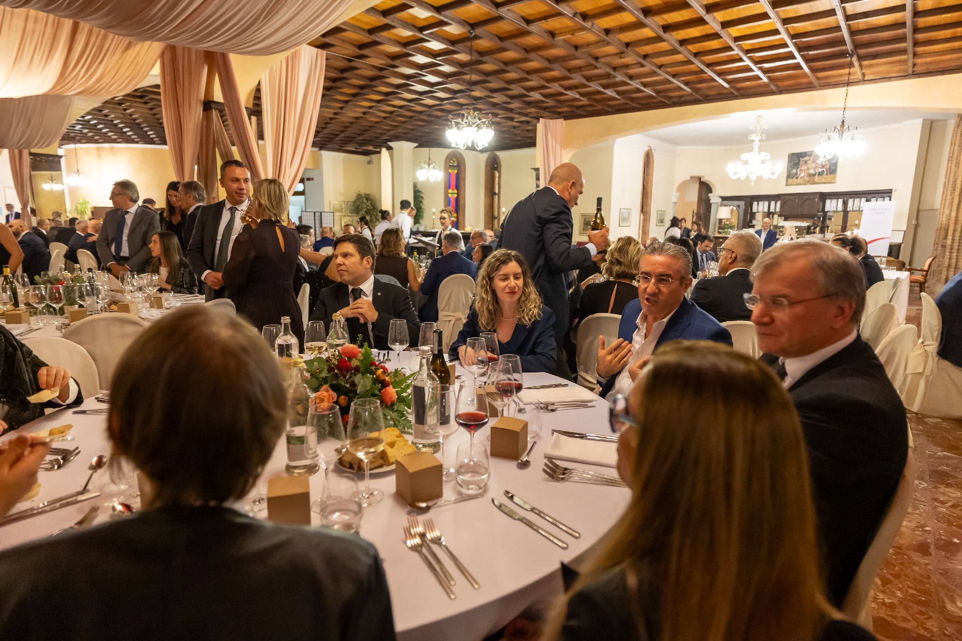 cena di gala castello di novello congresso andaf 2025 phedro impresa group