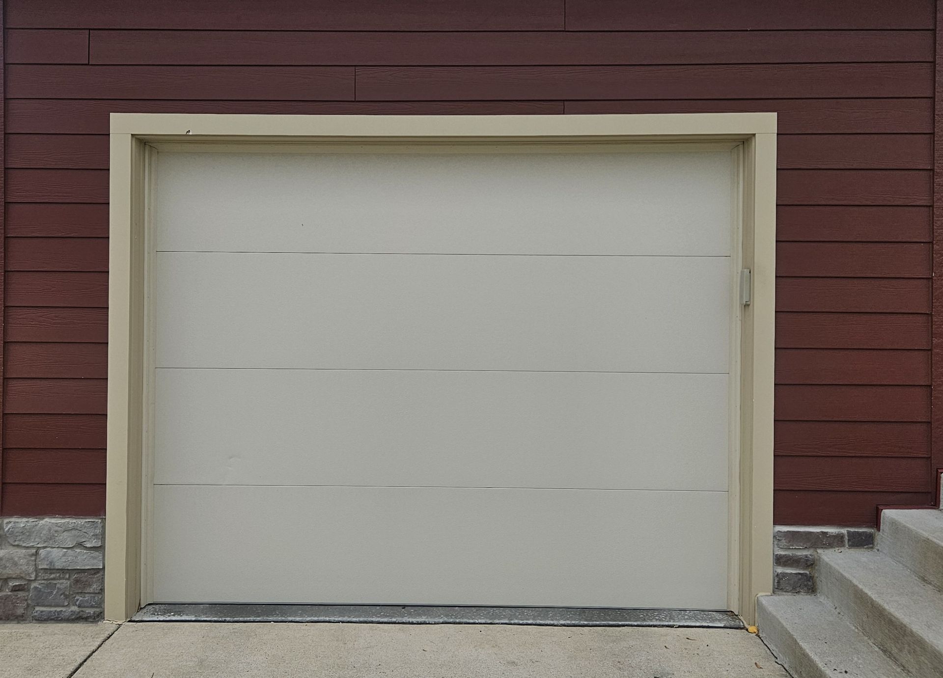 Before Garage Door Replacement