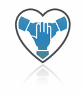 Hands together icon