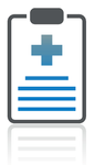 Medical chart icon