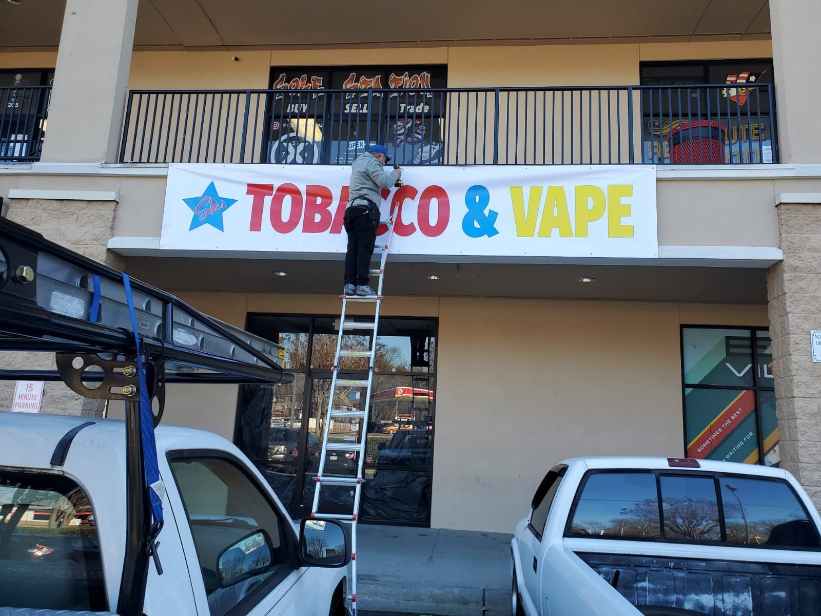 Professional sign replacement service by Carolina Signs & Wonders enhancing business visibility in Duncan, SC.