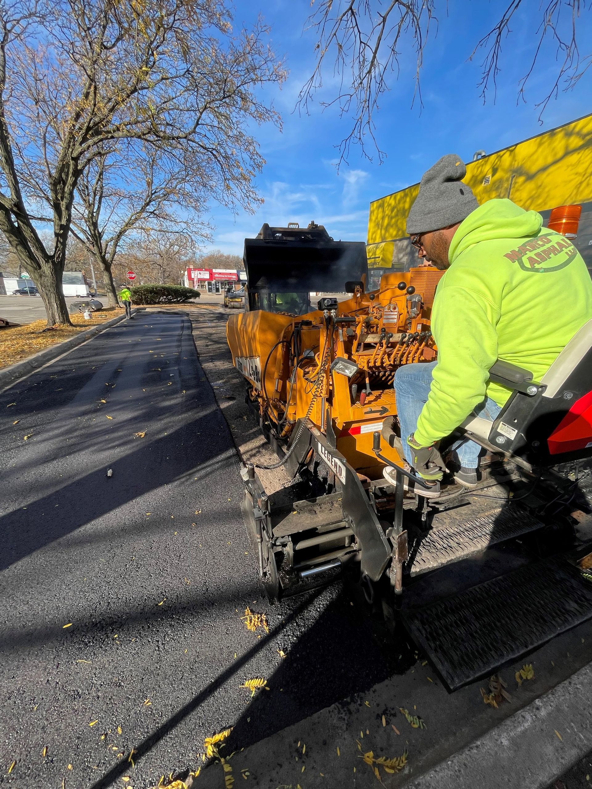 Man working on a machine — New Concrete Construction in Minneapolis, MN