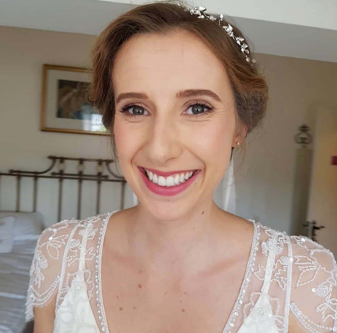 Smiling bride