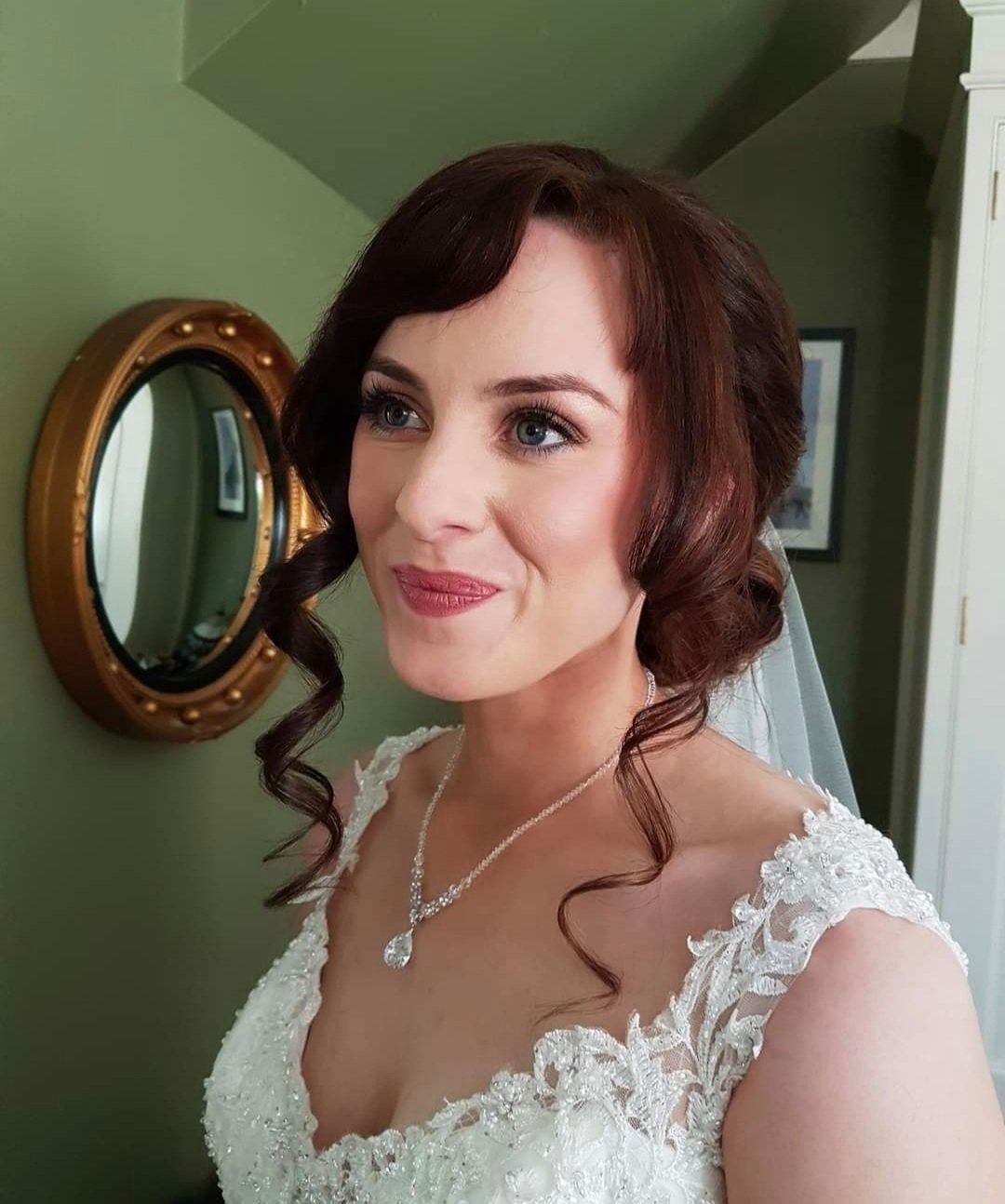 Smiling bride