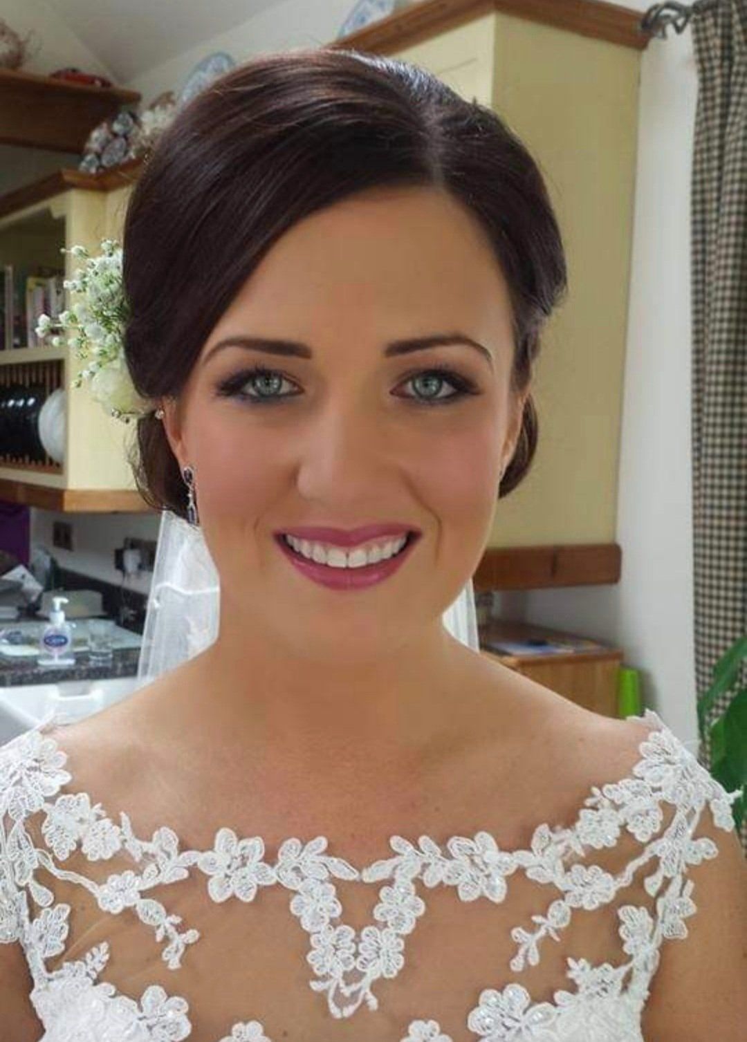 Smiling bride