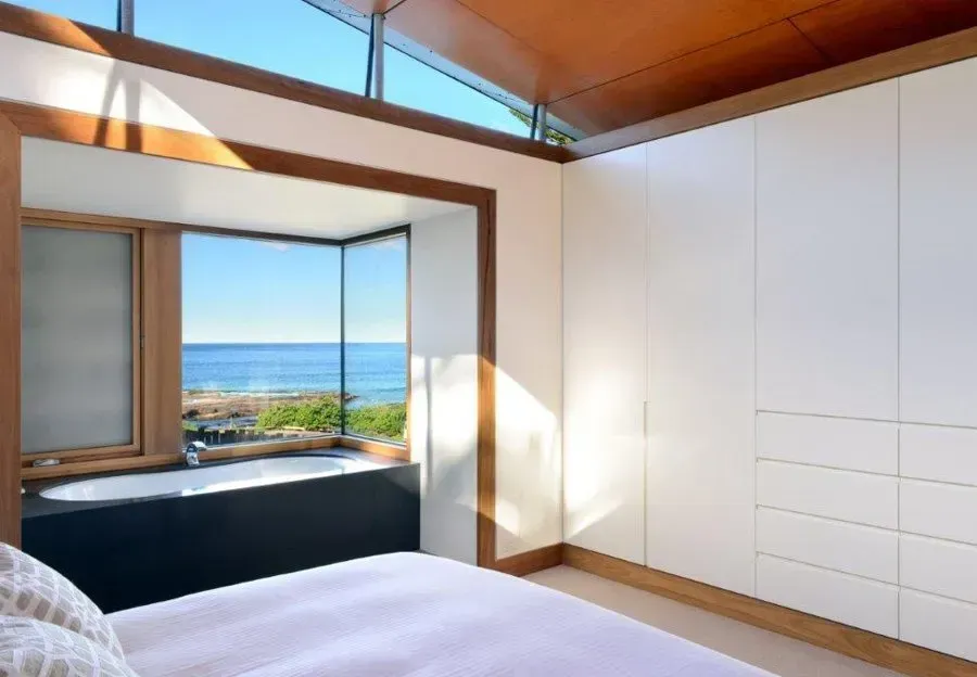 Bedroom Clean White Cabinet — Wollongong, NSW — Superior Stone