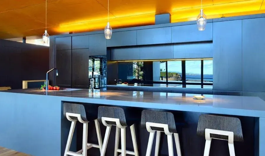 Simple Countertop With Chairs — Wollongong, NSW — Superior Stone