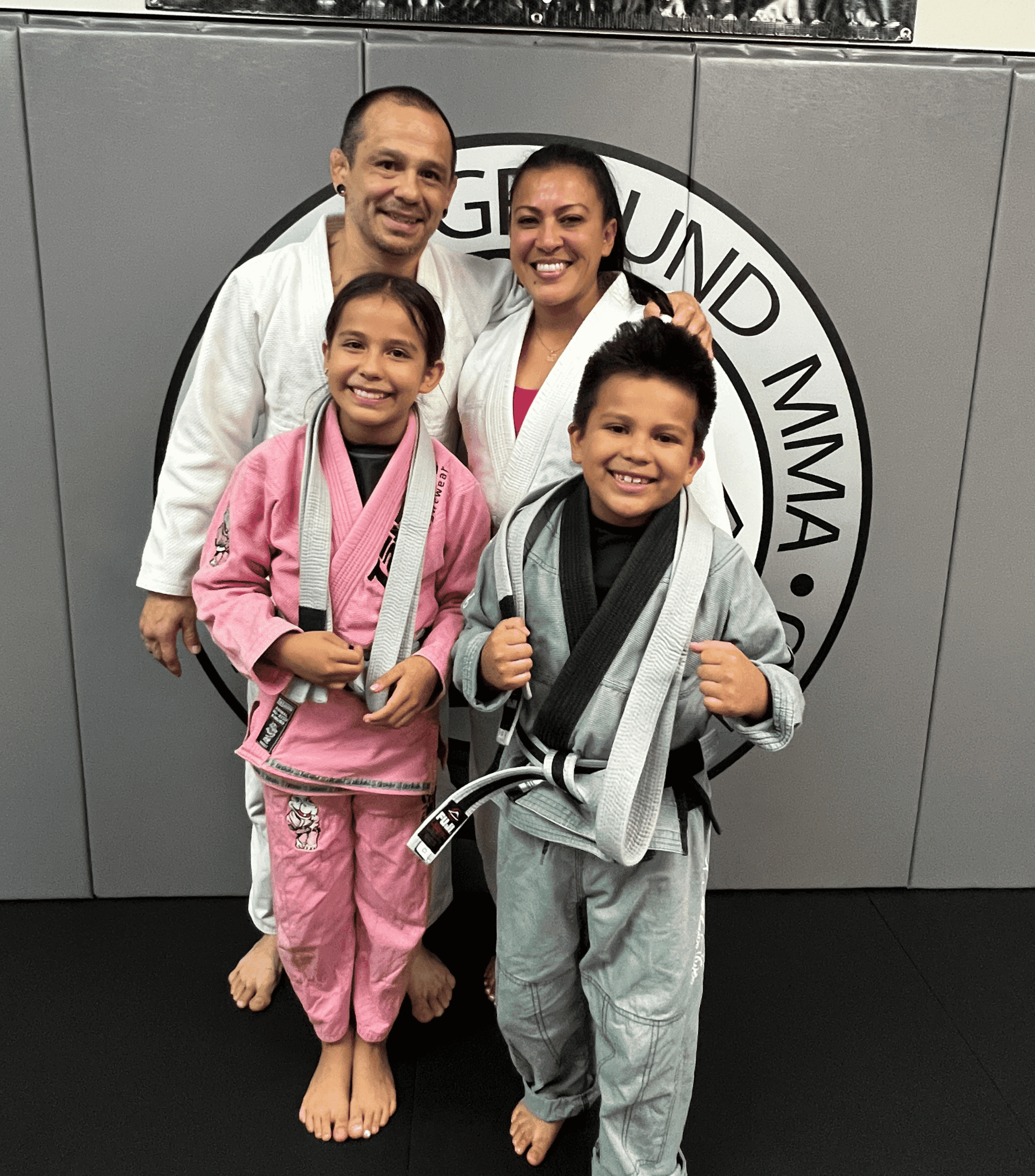 Proving Ground MMA-Coach Vargas and family