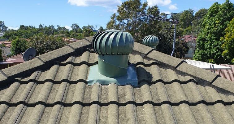 Whirly Bird On Roof — Whirly Bird King in Sunshine Coast, QLD