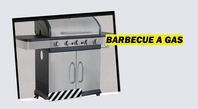barbecue a gas LVCA BBQ Camogli