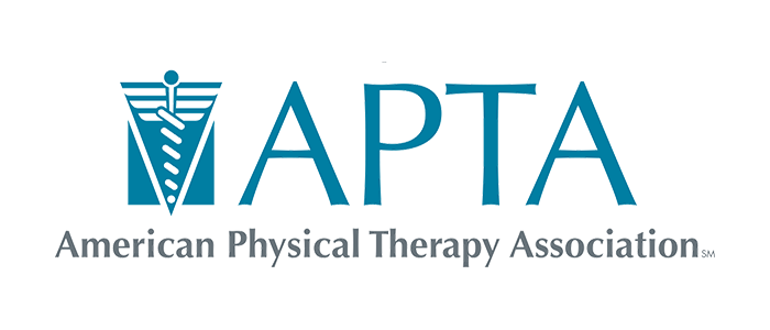 The logo for the american physical therapy association