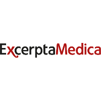 The excerptamedica logo is red and black on a white background.