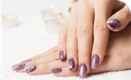 Acrylic nail extensions