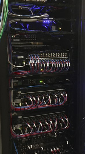 Wire Management on rack