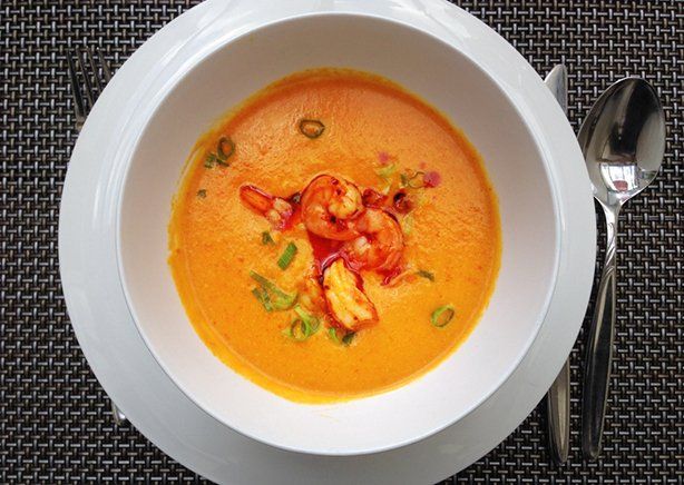 oosterse pompoensoep