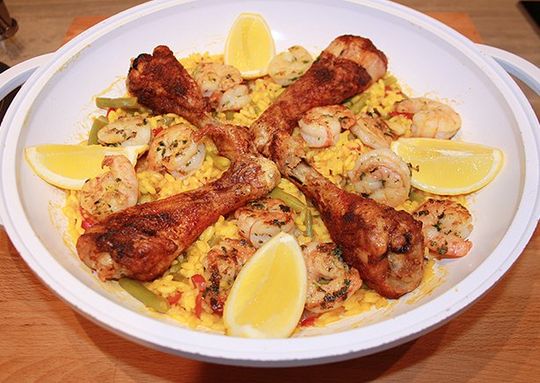 afbeelding authentieke paella