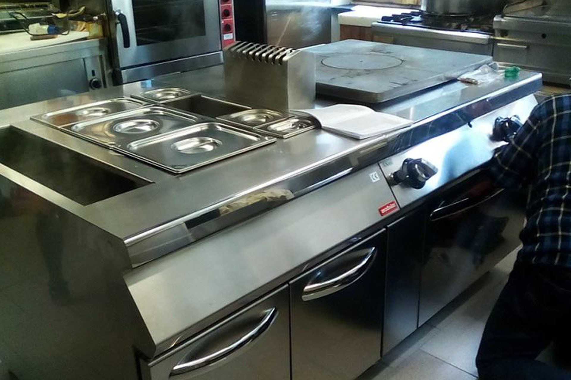 friggitrici in acciaio inox