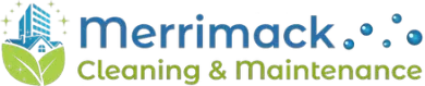 A logo for merrimack cleaning and maintenance