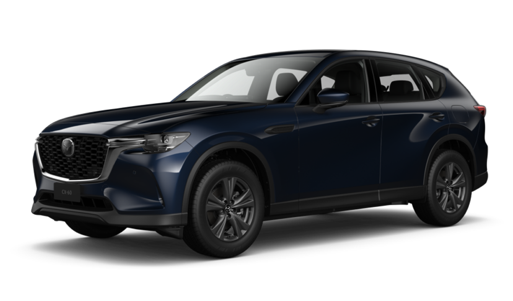 A silver mazda cx 5 is shown on a white background.