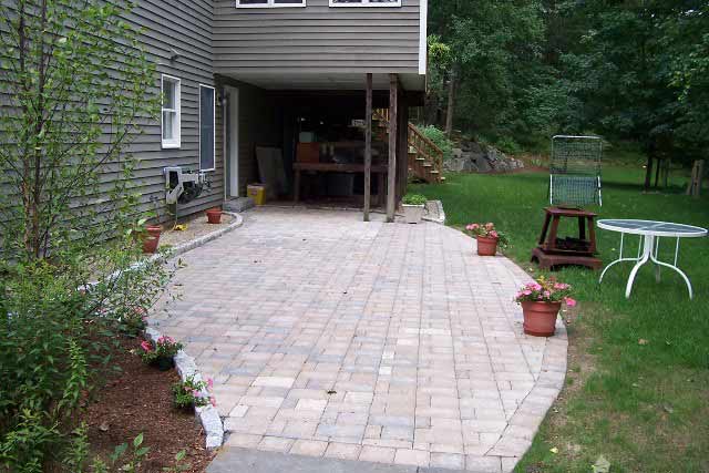 Backyard Patio - Landscaping Services in Sudbury, MA