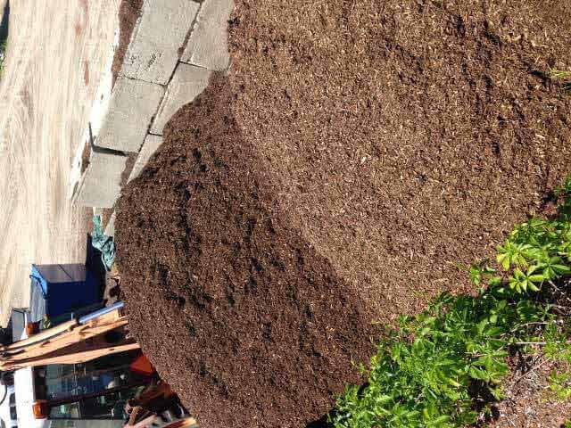 Mulch in a pile - Landscaping Services in Sudbury, MA