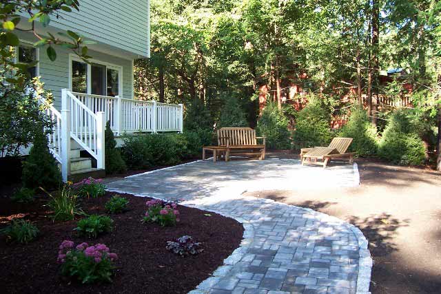 Residential Walkway - Landscaping Services in Sudbury, MA