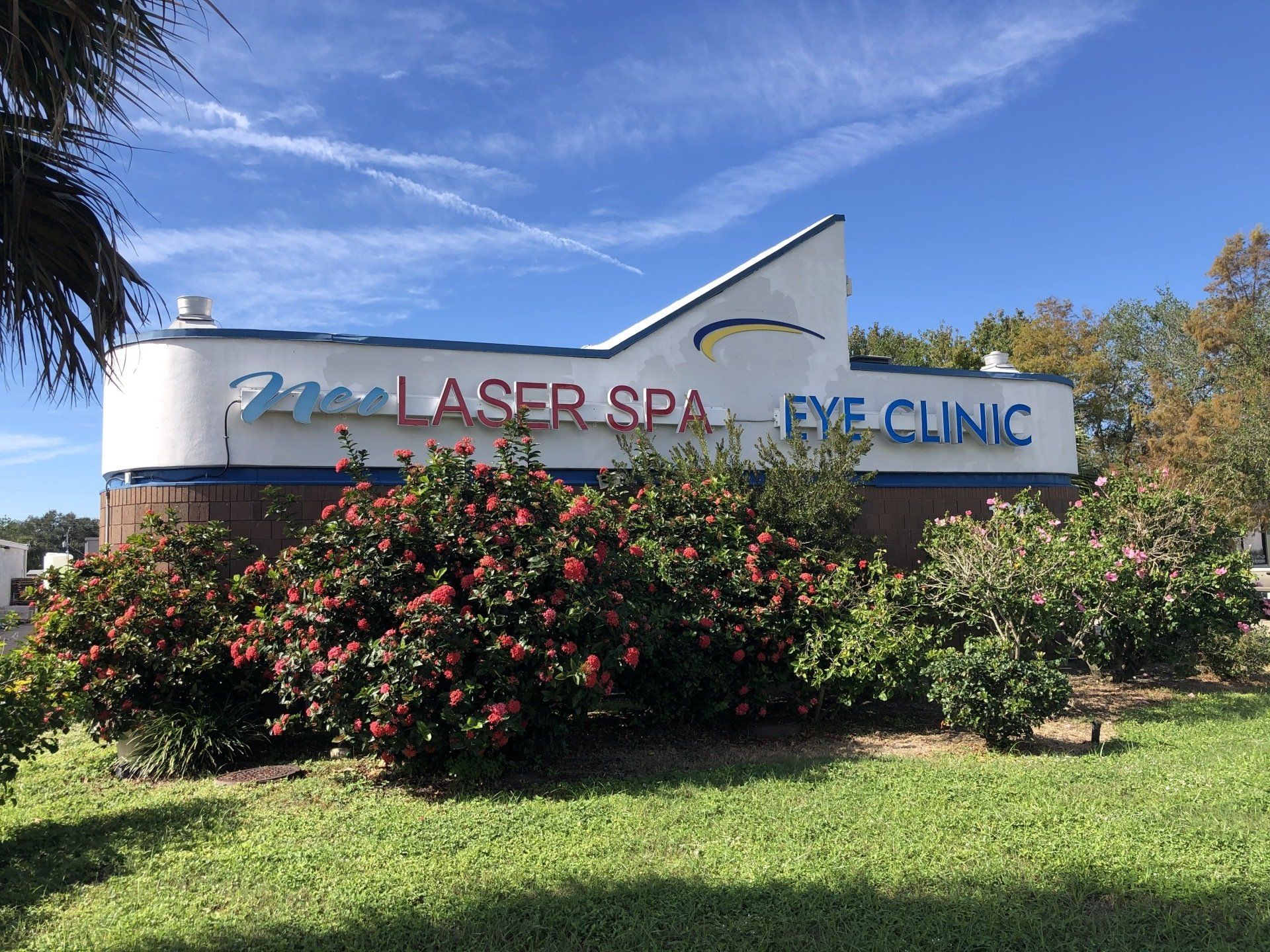 Laser Spa Eye Clinic Sign — Merritt Island, FL — Eye Clinic & Laser Institute