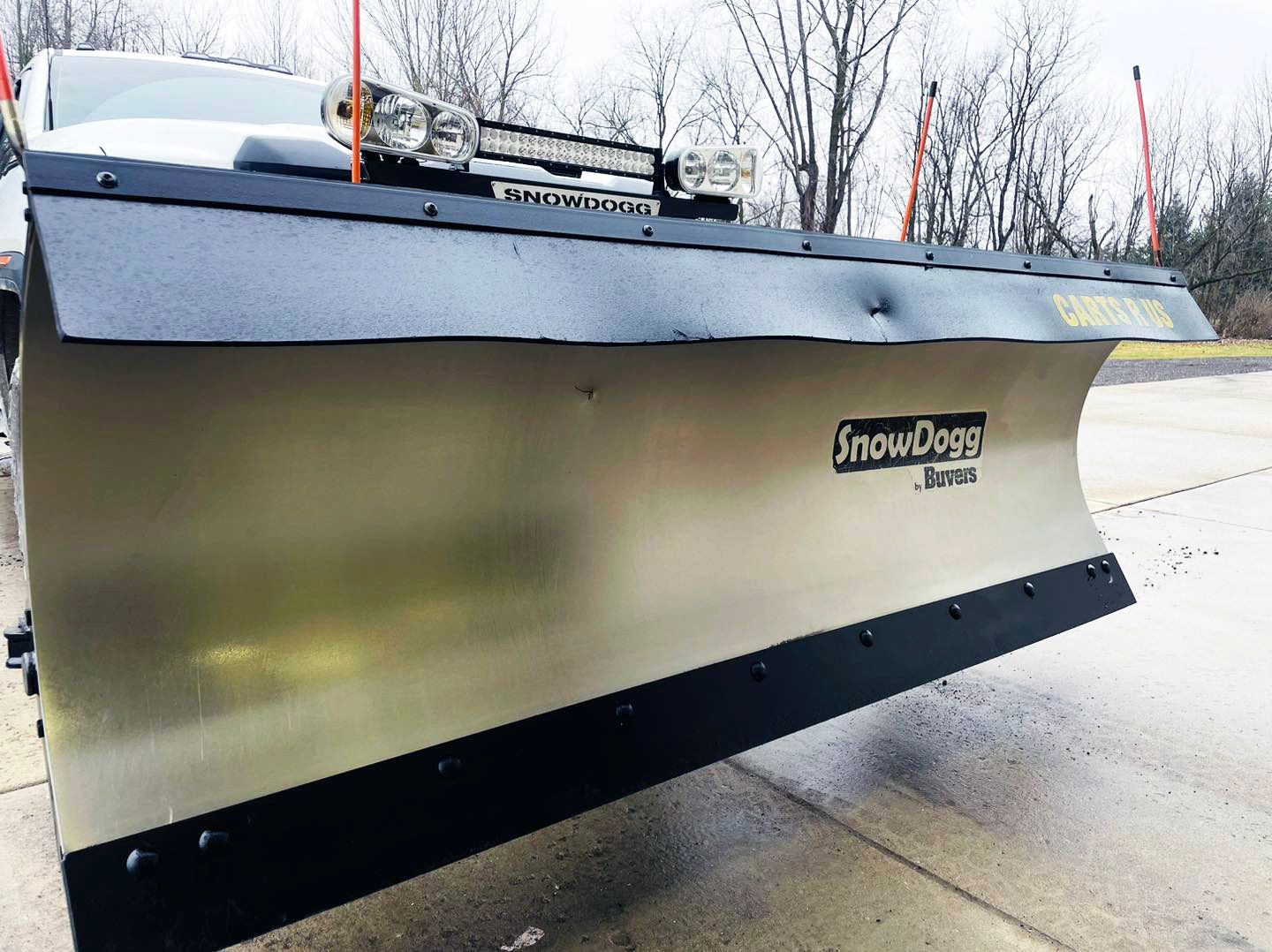 Snow Plow Coated with Aegis Corrosrion Protection