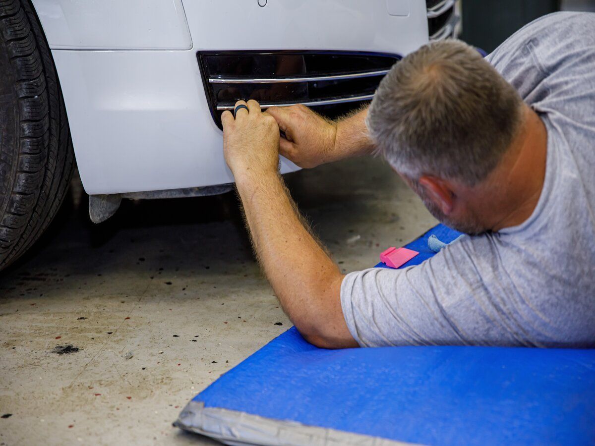 ppf installing in a car
