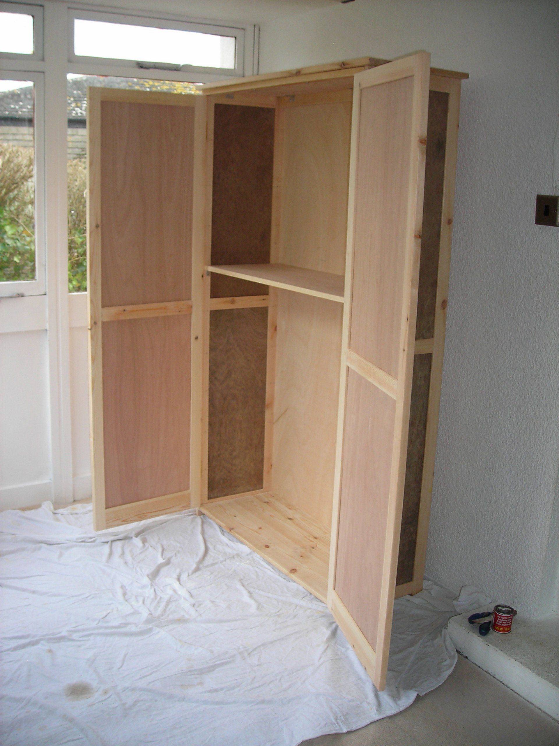 wooden cupboard