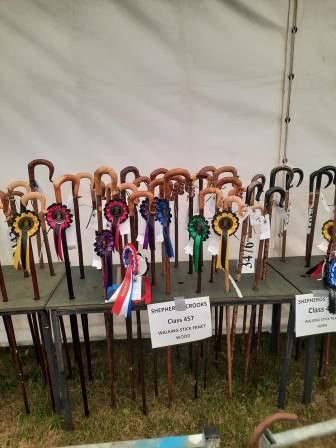 Black Isle Show 2024 winning sticks